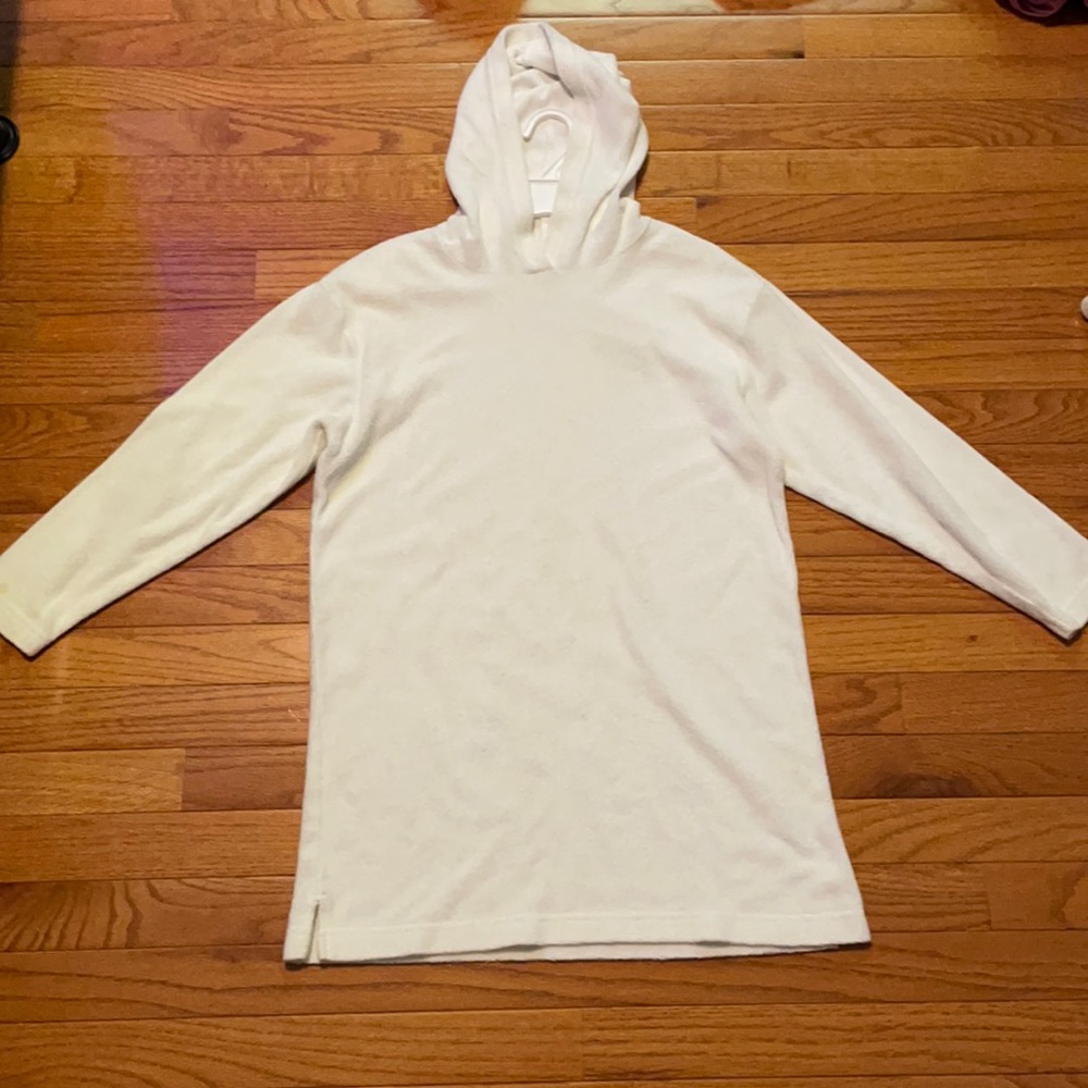 white cover up for after the pool